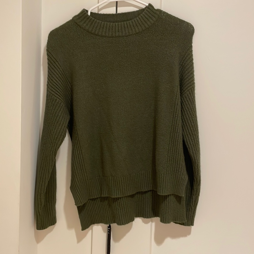 Garage high low sweater